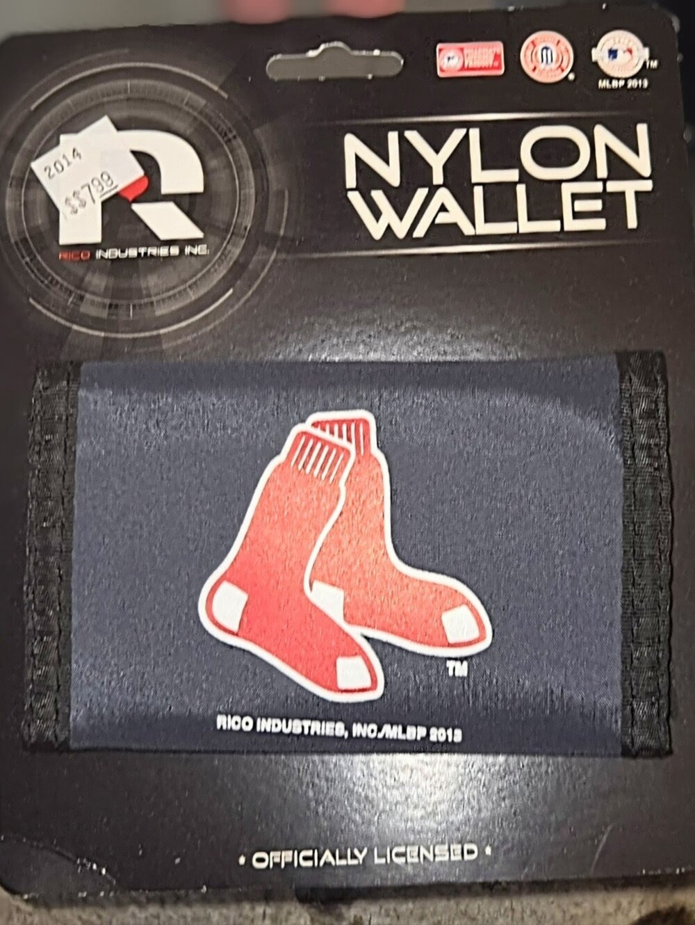BOSTON RED SOX NEW nos Baseball NYLON WALLET NEW MLB Officially Licensed Gear